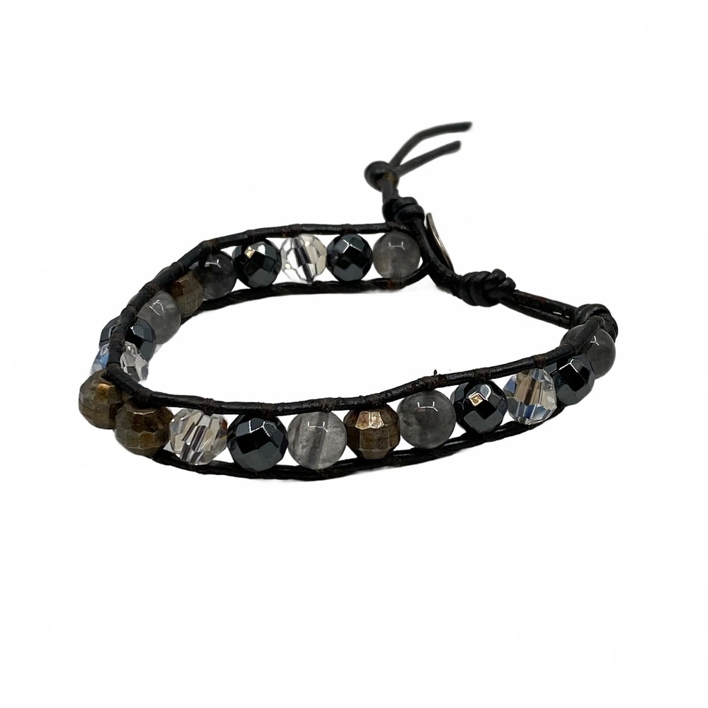 Chan Luu Silver Beaded Bracelet | One Size Regular Women's Jewelry